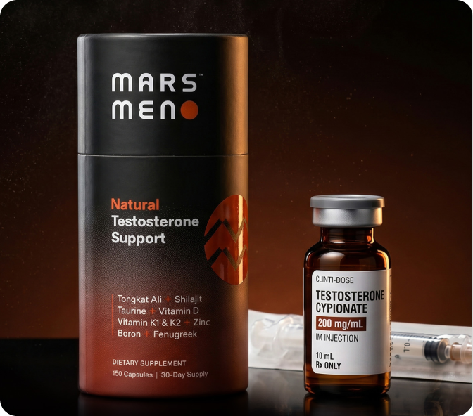 Mars Men vs TRT: The Natural Alternative That Doesn't Shut Down Your Factory
